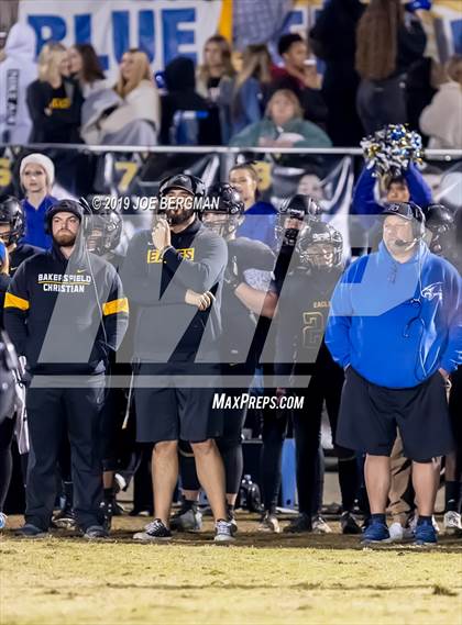 Thumbnail 1 in Central Valley Christian @ Bakersfield Christian (CIF CS D3 Final) photogallery.