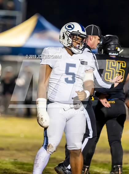 Thumbnail 3 in Central Valley Christian @ Bakersfield Christian (CIF CS D3 Final) photogallery.