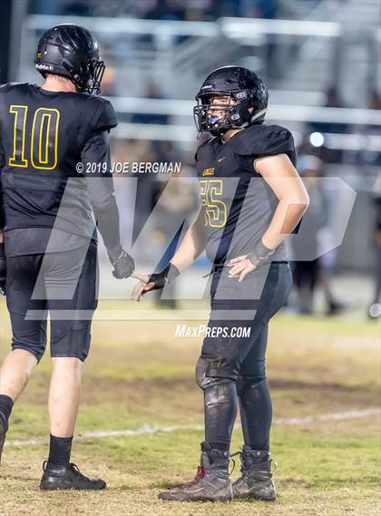 Thumbnail 1 in Central Valley Christian @ Bakersfield Christian (CIF CS D3 Final) photogallery.