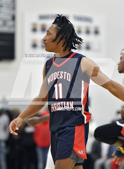 Thumbnail 1 in Modesto Christian @ Inderkum (CIF SJS D1 Playoff) photogallery.