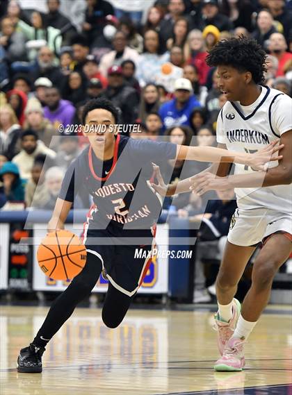Thumbnail 2 in Modesto Christian @ Inderkum (CIF SJS D1 Playoff) photogallery.