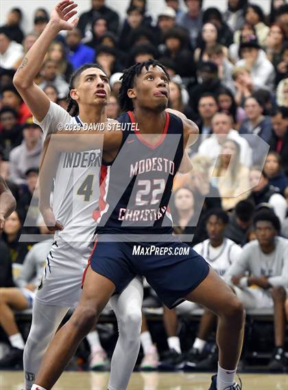 Thumbnail 3 in Modesto Christian @ Inderkum (CIF SJS D1 Playoff) photogallery.