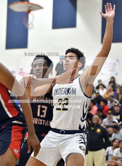 Thumbnail 2 in Modesto Christian @ Inderkum (CIF SJS D1 Playoff) photogallery.