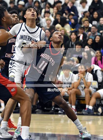 Thumbnail 2 in Modesto Christian @ Inderkum (CIF SJS D1 Playoff) photogallery.