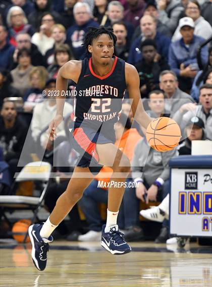 Thumbnail 3 in Modesto Christian @ Inderkum (CIF SJS D1 Playoff) photogallery.