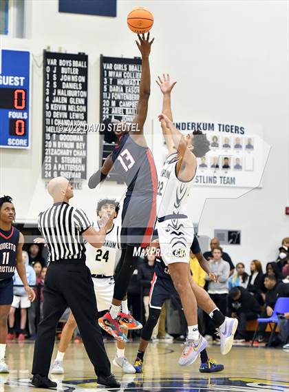Thumbnail 1 in Modesto Christian @ Inderkum (CIF SJS D1 Playoff) photogallery.