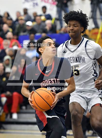 Thumbnail 3 in Modesto Christian @ Inderkum (CIF SJS D1 Playoff) photogallery.