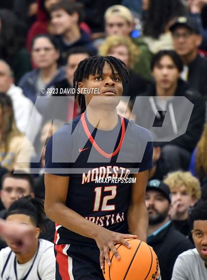 Thumbnail 1 in Modesto Christian @ Inderkum (CIF SJS D1 Playoff) photogallery.