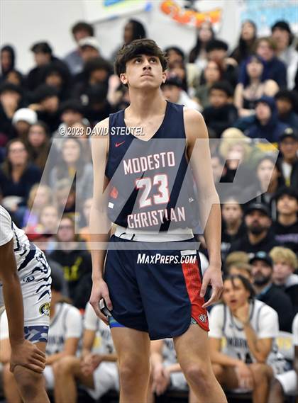 Thumbnail 3 in Modesto Christian @ Inderkum (CIF SJS D1 Playoff) photogallery.