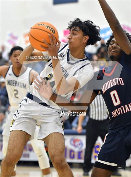 Thumbnail 3 in Modesto Christian @ Inderkum (CIF SJS D1 Playoff) photogallery.