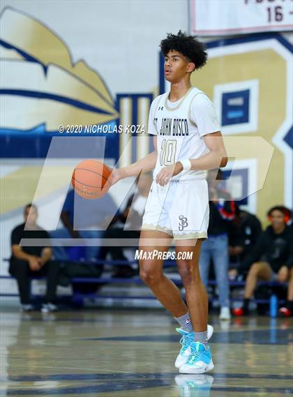 Thumbnail 2 in El Camino Real vs. St. John Bosco (Bosco Dream Showcase) photogallery.