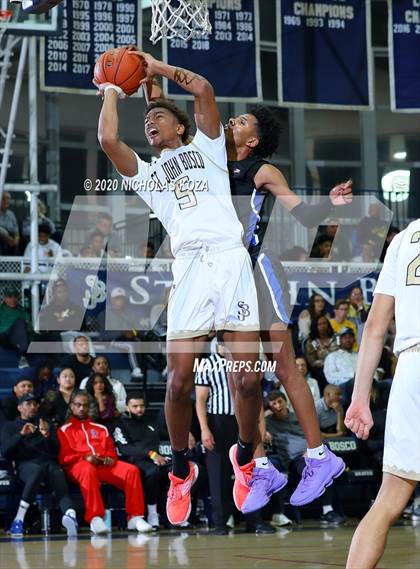 Thumbnail 1 in El Camino Real vs. St. John Bosco (Bosco Dream Showcase) photogallery.