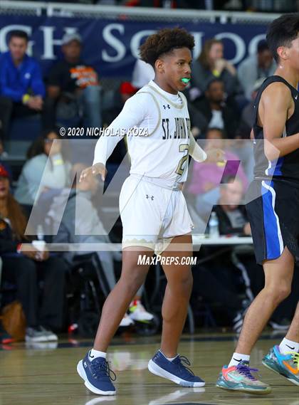 Thumbnail 3 in El Camino Real vs. St. John Bosco (Bosco Dream Showcase) photogallery.