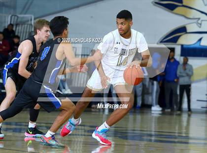 Thumbnail 2 in El Camino Real vs. St. John Bosco (Bosco Dream Showcase) photogallery.