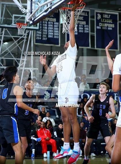 Thumbnail 1 in El Camino Real vs. St. John Bosco (Bosco Dream Showcase) photogallery.