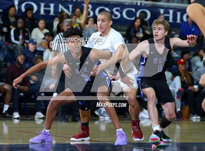 Thumbnail 2 in El Camino Real vs. St. John Bosco (Bosco Dream Showcase) photogallery.