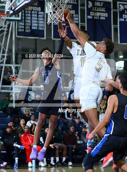 Thumbnail 2 in El Camino Real vs. St. John Bosco (Bosco Dream Showcase) photogallery.