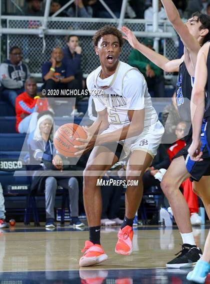 Thumbnail 2 in El Camino Real vs. St. John Bosco (Bosco Dream Showcase) photogallery.
