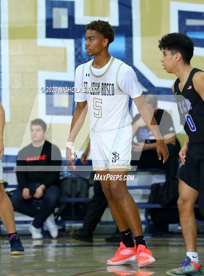 Thumbnail 1 in El Camino Real vs. St. John Bosco (Bosco Dream Showcase) photogallery.