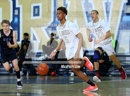 Thumbnail 1 in El Camino Real vs. St. John Bosco (Bosco Dream Showcase) photogallery.