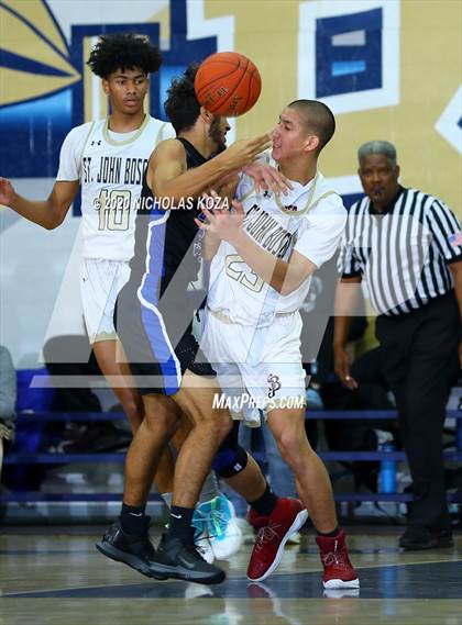 Thumbnail 2 in El Camino Real vs. St. John Bosco (Bosco Dream Showcase) photogallery.