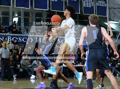 Thumbnail 1 in El Camino Real vs. St. John Bosco (Bosco Dream Showcase) photogallery.