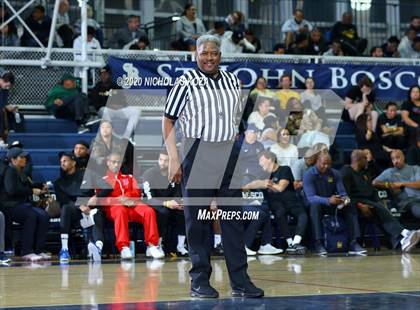 Thumbnail 2 in El Camino Real vs. St. John Bosco (Bosco Dream Showcase) photogallery.