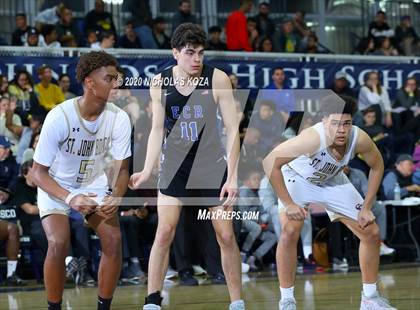 Thumbnail 2 in El Camino Real vs. St. John Bosco (Bosco Dream Showcase) photogallery.