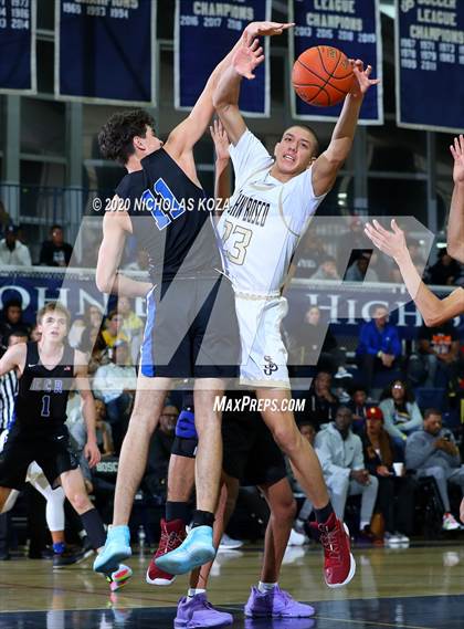 Thumbnail 2 in El Camino Real vs. St. John Bosco (Bosco Dream Showcase) photogallery.