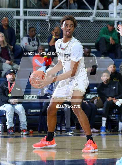 Thumbnail 1 in El Camino Real vs. St. John Bosco (Bosco Dream Showcase) photogallery.
