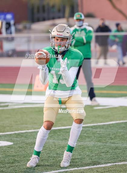 Thumbnail 3 in Snowflake vs Yuma Catholic (AIA 3A Final) photogallery.