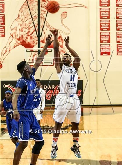 Thumbnail 2 in Trinity Christian vs Seagoville photogallery.
