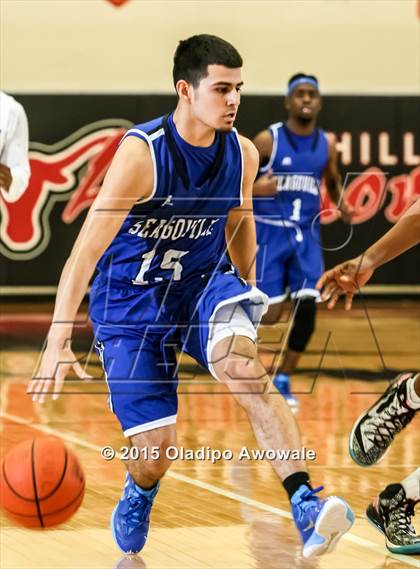 Thumbnail 2 in Trinity Christian vs Seagoville photogallery.