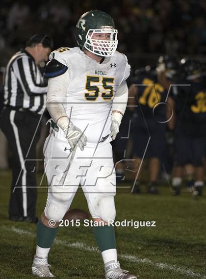 Thumbnail 3 in Royal @ Arroyo Grande (CIF SS 1st Round) photogallery.