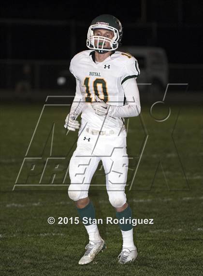 Thumbnail 3 in Royal @ Arroyo Grande (CIF SS 1st Round) photogallery.