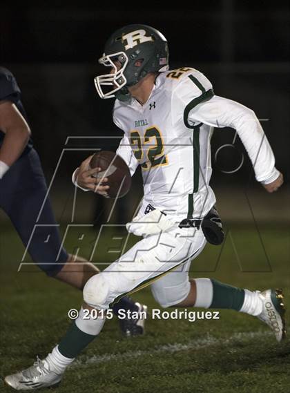 Thumbnail 2 in Royal @ Arroyo Grande (CIF SS 1st Round) photogallery.