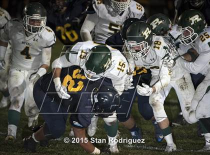 Thumbnail 3 in Royal @ Arroyo Grande (CIF SS 1st Round) photogallery.
