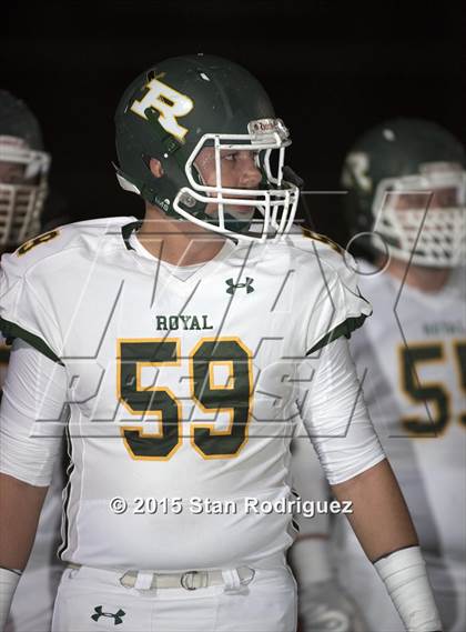 Thumbnail 1 in Royal @ Arroyo Grande (CIF SS 1st Round) photogallery.