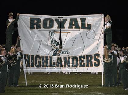 Thumbnail 2 in Royal @ Arroyo Grande (CIF SS 1st Round) photogallery.