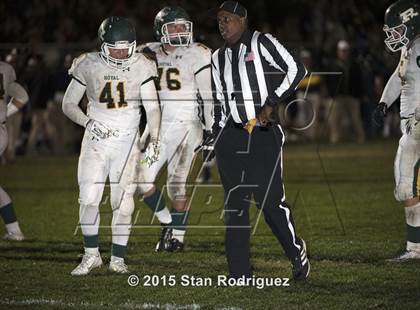 Thumbnail 3 in Royal @ Arroyo Grande (CIF SS 1st Round) photogallery.