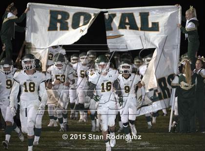 Thumbnail 1 in Royal @ Arroyo Grande (CIF SS 1st Round) photogallery.