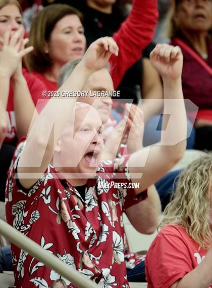 Thumbnail 3 in Tomball vs Southlake Carroll (UIL 6A Volleyball State Semifinals Division 2) photogallery.