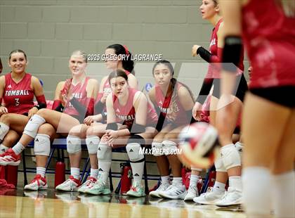 Thumbnail 3 in Tomball vs Southlake Carroll (UIL 6A Volleyball State Semifinals Division 2) photogallery.