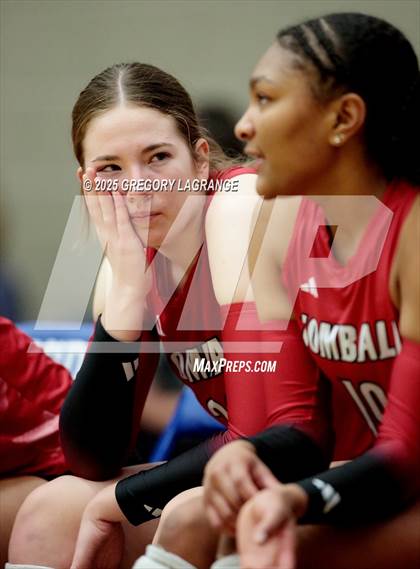 Thumbnail 3 in Tomball vs Southlake Carroll (UIL 6A Volleyball State Semifinals Division 2) photogallery.