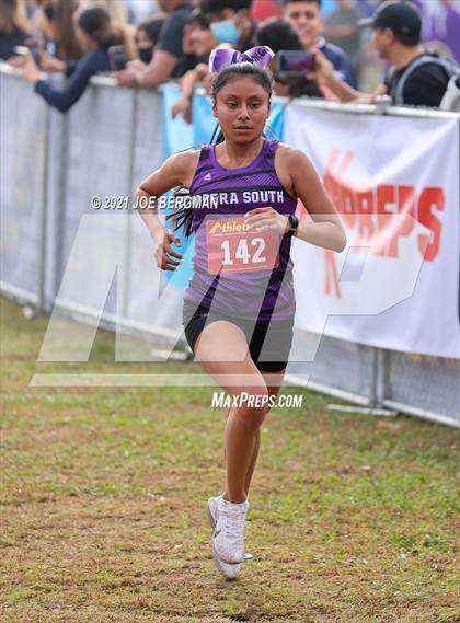 Thumbnail 2 in CIF Central Section Cross Country Championships (Girls D1 Race) photogallery.