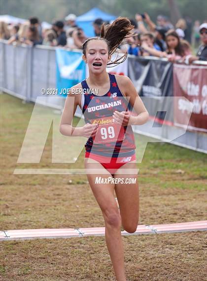 Thumbnail 1 in CIF Central Section Cross Country Championships (Girls D1 Race) photogallery.
