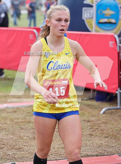 Thumbnail 1 in CIF Central Section Cross Country Championships (Girls D1 Race) photogallery.