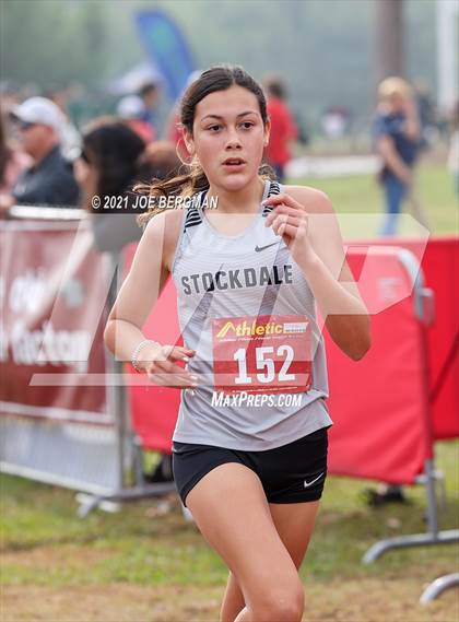 Thumbnail 3 in CIF Central Section Cross Country Championships (Girls D1 Race) photogallery.
