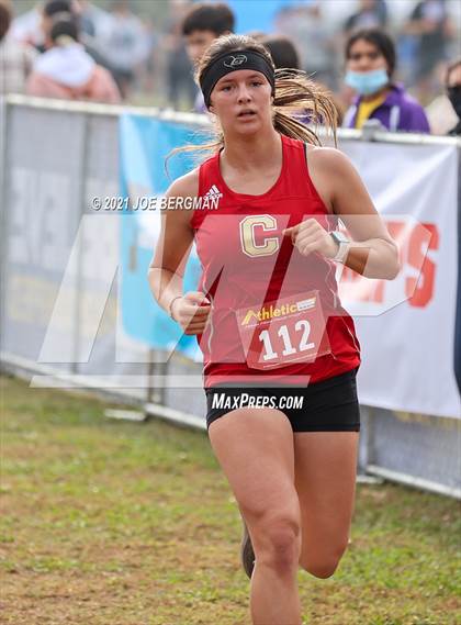 Thumbnail 3 in CIF Central Section Cross Country Championships (Girls D1 Race) photogallery.