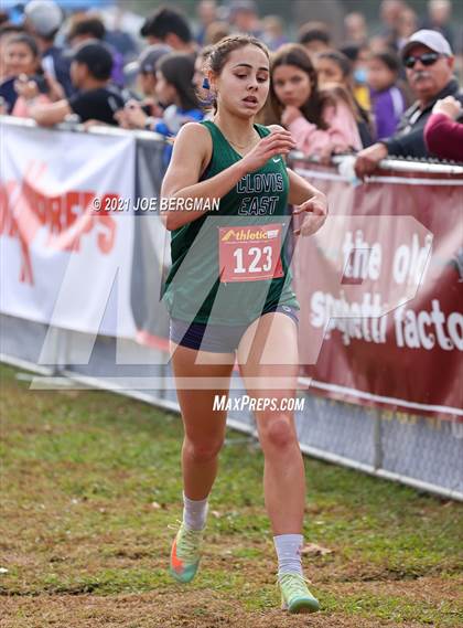 Thumbnail 3 in CIF Central Section Cross Country Championships (Girls D1 Race) photogallery.